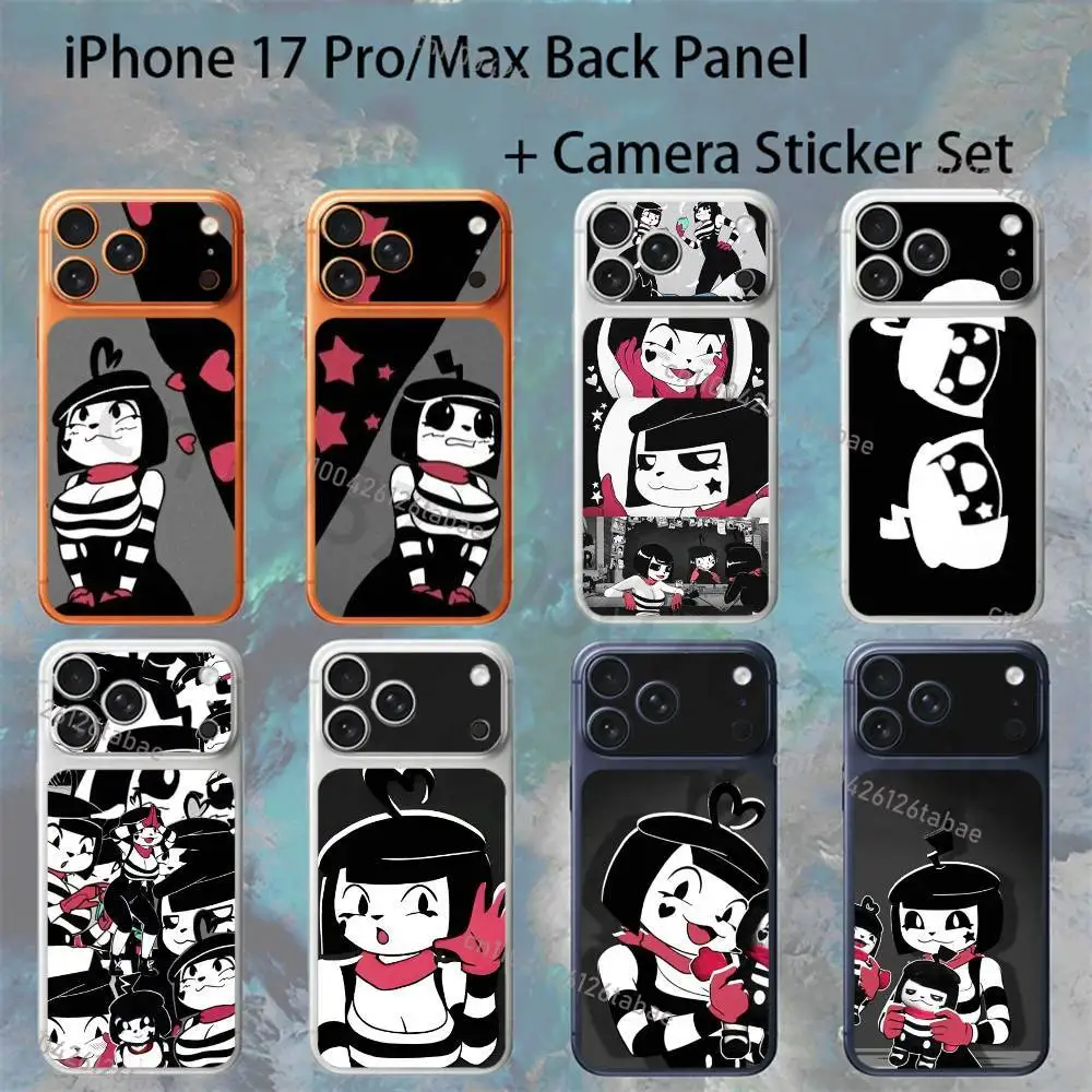 Bon Bon and chu chu NEW For iPhone 17Pro/ProMax Battry Back Cover with Camera Decal Skin Rear Protective Sticker Film
Bon Bon and chu chu NEW For iPhone 17Pro/ProMax Battry Back Cover with Camera Decal Skin Rear Protective Sticker Film