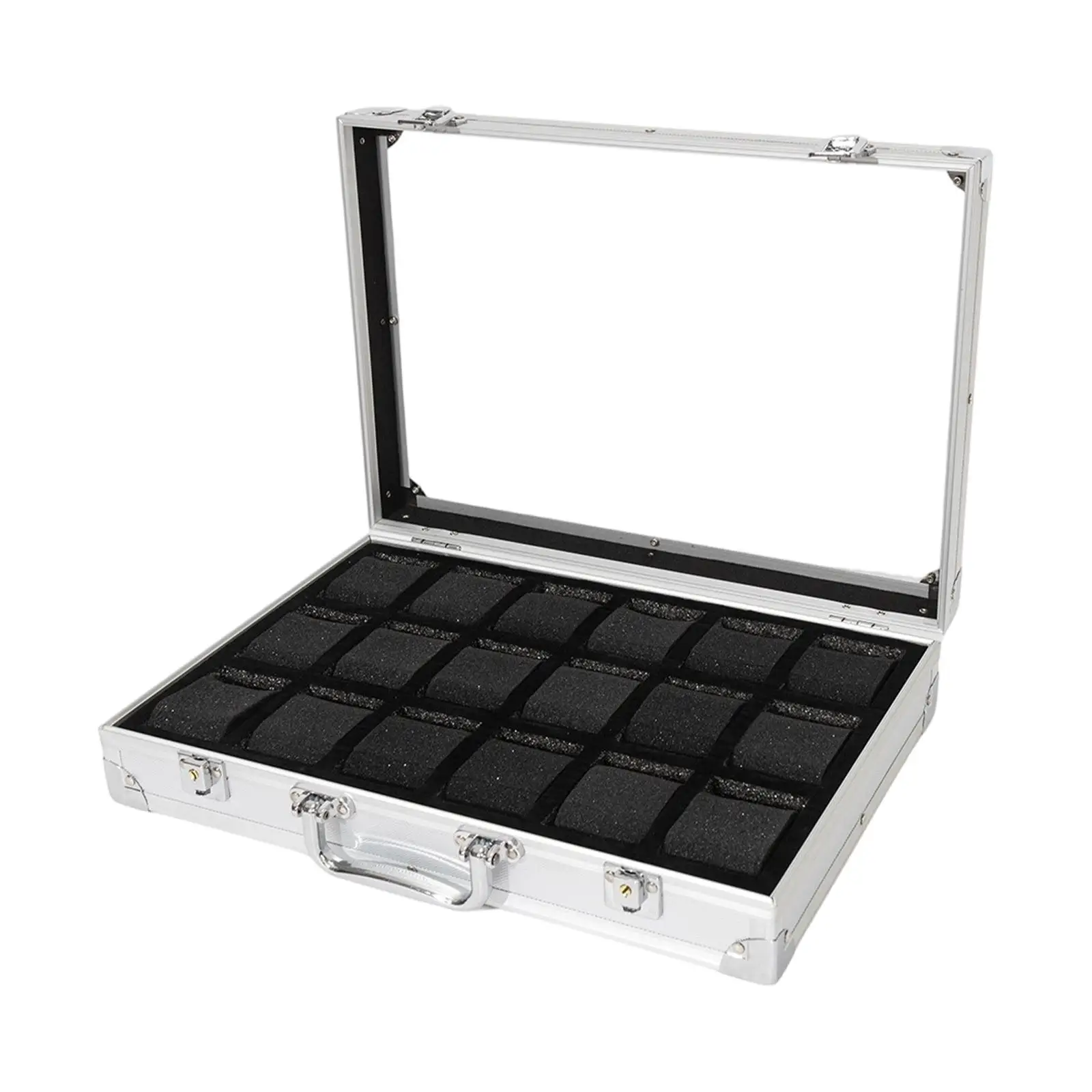 Watch Suitcase Shockproof Compact Collection Luxury Watch Box for Men Storage Box Display for Collectors Friends Father Husband
Watch Suitcase Shockproof Compact Collection Luxury Watch Box for Men Storage Box Display for Collectors Friends Father Husband