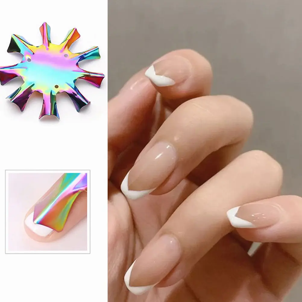 5Pcs Manicure Trimmer Steel Plate Nail Templates French Smile Line Cutter DIY Nail Art Stencils Acrylic Gel Cutter
5Pcs Manicure Trimmer Steel Plate Nail Templates French Smile Line Cutter DIY Nail Art Stencils Acrylic Gel Cutter