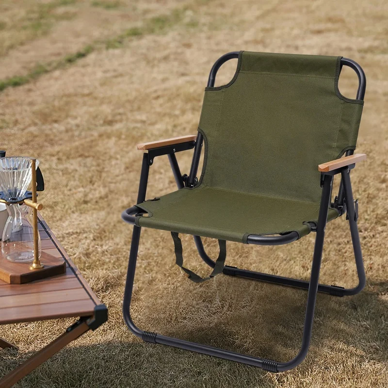Portable Foldable Camping Chair with Anti-slip Pads, Supports 287 lbs, Chic Outdoor Travel Garden Accessory
Portable Foldable Camping Chair with Anti-slip Pads, Supports 287 lbs, Chic Outdoor Travel Garden Accessory