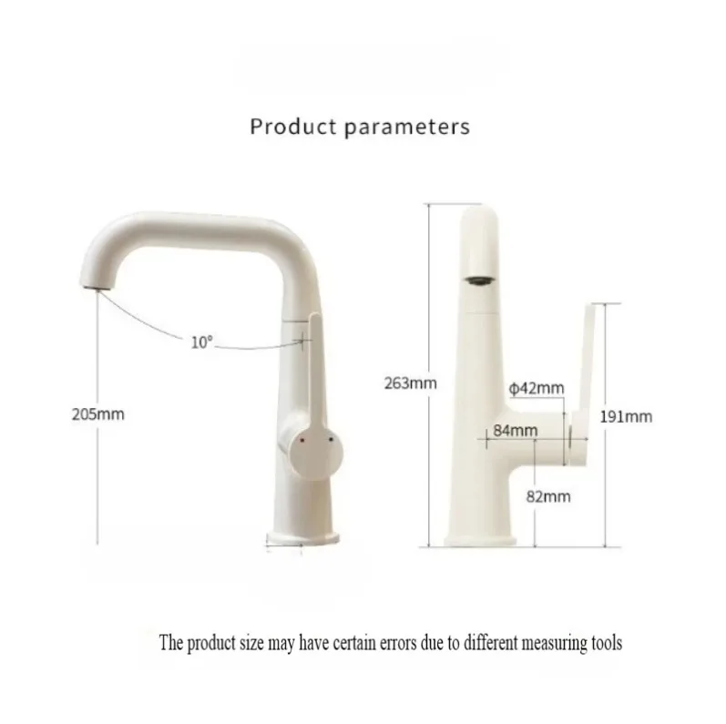 Basin single hole hot and cold faucet, modern simple gray can be pulled, bathroom faucet
Basin single hole hot and cold faucet, modern simple gray can be pulled, bathroom faucet