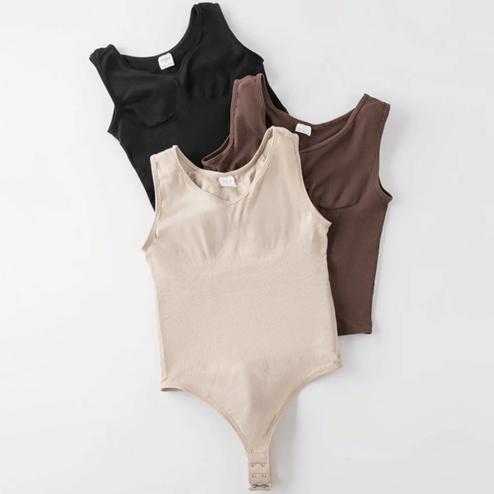 Slimmer Body Shaper Women Bodysuit Shapewear Thin Sleeveless Body Shaper Corset Belly Contracting Seamless Compression Jumpsuit
Slimmer Body Shaper Women Bodysuit Shapewear Thin Sleeveless Body Shaper Corset Belly Contracting Seamless Compression Jumpsuit