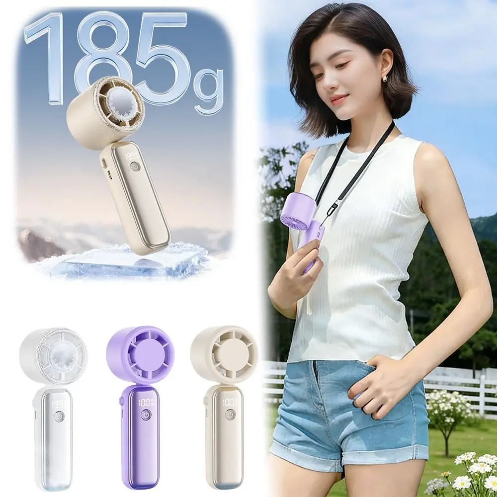 USB Rechargeable Mini Handheld Fan Semiconductor Cooling Ultra-Quiet Small Electric Fan 0-199 Powerful Wind Personal Cooling Fan
USB Rechargeable Mini Handheld Fan Semiconductor Cooling Ultra-Quiet Small Electric Fan 0-199 Powerful Wind Personal Cooling Fan