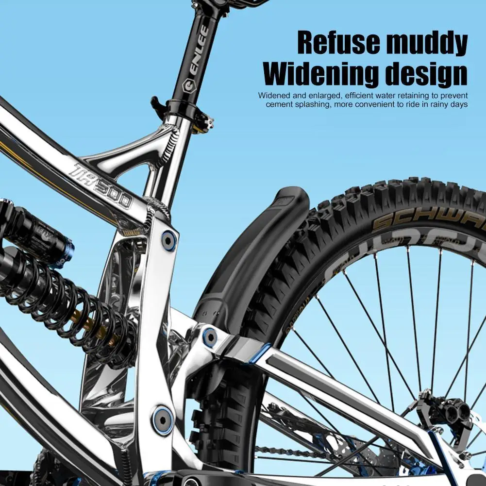 Bicycle Front Rear Fenders Universal Bicycle Front Rear Mud Guard Lightweight Bike Tire Wheel Mudguard for 26/27.5/29inch Tires
Bicycle Front Rear Fenders Universal Bicycle Front Rear Mud Guard Lightweight Bike Tire Wheel Mudguard for 26/27.5/29inch Tires