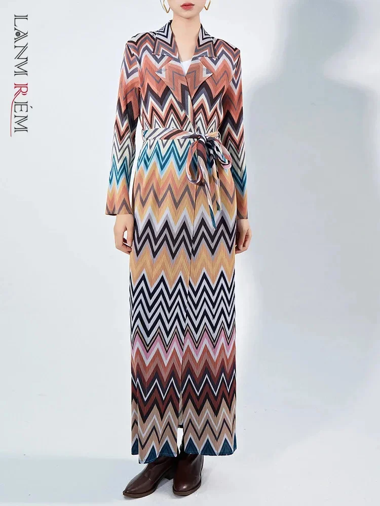 Vintage Print Long Pleated Coat Women Notched Collar Belt Gathered Waist Contrast Color Windbreaker 2025 New 2AA4012
Vintage Print Long Pleated Coat Women Notched Collar Belt Gathered Waist Contrast Color Windbreaker 2025 New 2AA4012