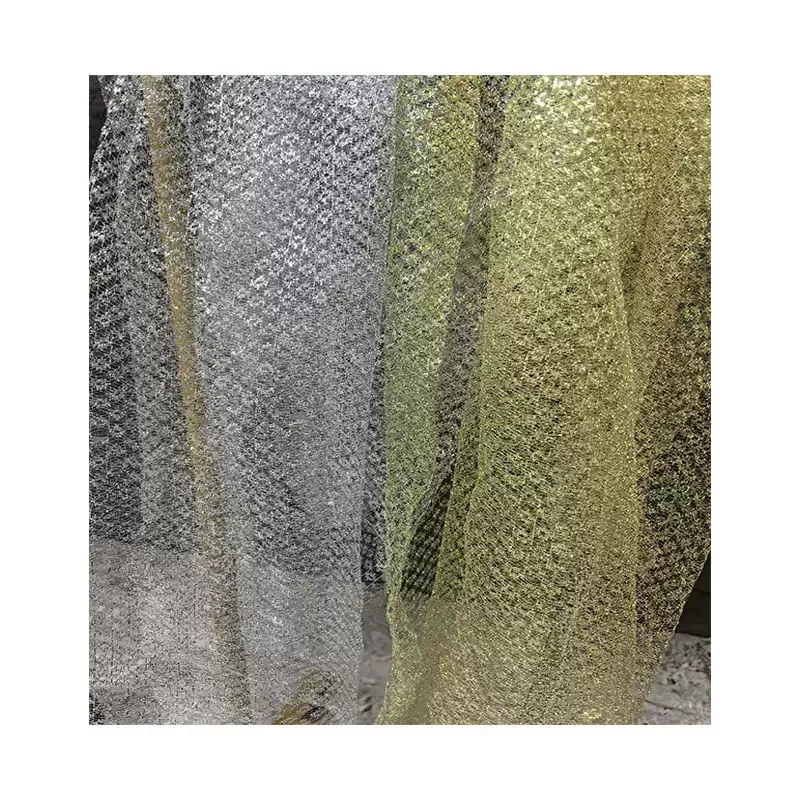 1yard Designer Apparel Skirt DIY Sewing Craft fabric Metallic Lace Fabric Gold Silver Thread Sheer Hollow Out Lace Fabric
1yard Designer Apparel Skirt DIY Sewing Craft fabric Metallic Lace Fabric Gold Silver Thread Sheer Hollow Out Lace Fabric