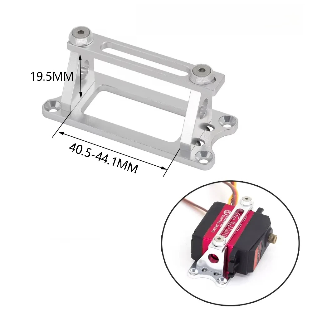 Aluminum Alloy Servo Adjustable Install Holder Mount For RC Airplane Boat Car MG995 MG996 S3003 Standard Size CNC Servo Bracket
Aluminum Alloy Servo Adjustable Install Holder Mount For RC Airplane Boat Car MG995 MG996 S3003 Standard Size CNC Servo Bracket