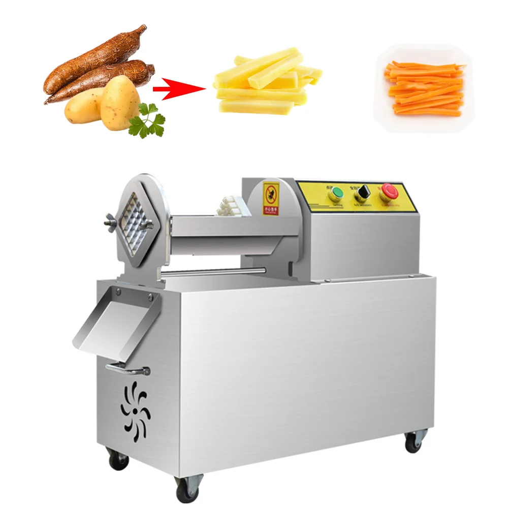 French Fries Cutting Machine Coupe Frite Professionnel Root Vegetables Water Melon Petals Machine
French Fries Cutting Machine Coupe Frite Professionnel Root Vegetables Water Melon Petals Machine