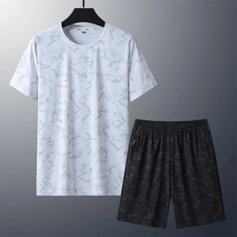 YEAE Casual Sports Set Summer 2025 New Men's Plus Fat Plus Large T-Shirt Fitness Running Short Sleeve Quick Dry Shorts Two-Piece
YEAE Casual Sports Set Summer 2025 New Men's Plus Fat Plus Large T-Shirt Fitness Running Short Sleeve Quick Dry Shorts Two-Piece