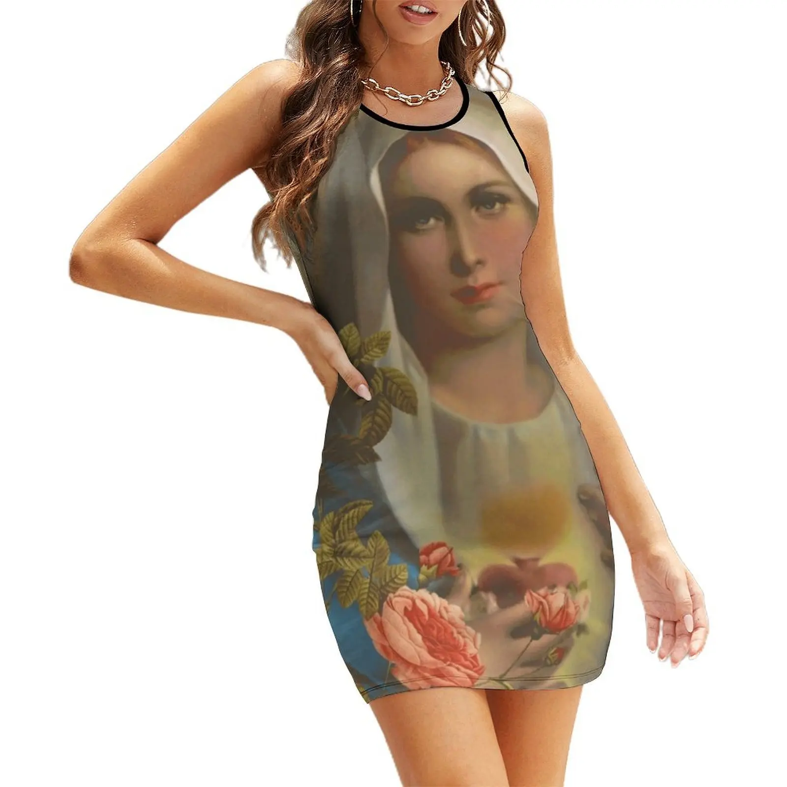 Madonna of May Sleeveless Sundress women formal occasion dresses beach outfits for women dresses women summer 2025 Bride dresses
Madonna of May Sleeveless Sundress women formal occasion dresses beach outfits for women dresses women summer 2025 Bride dresses