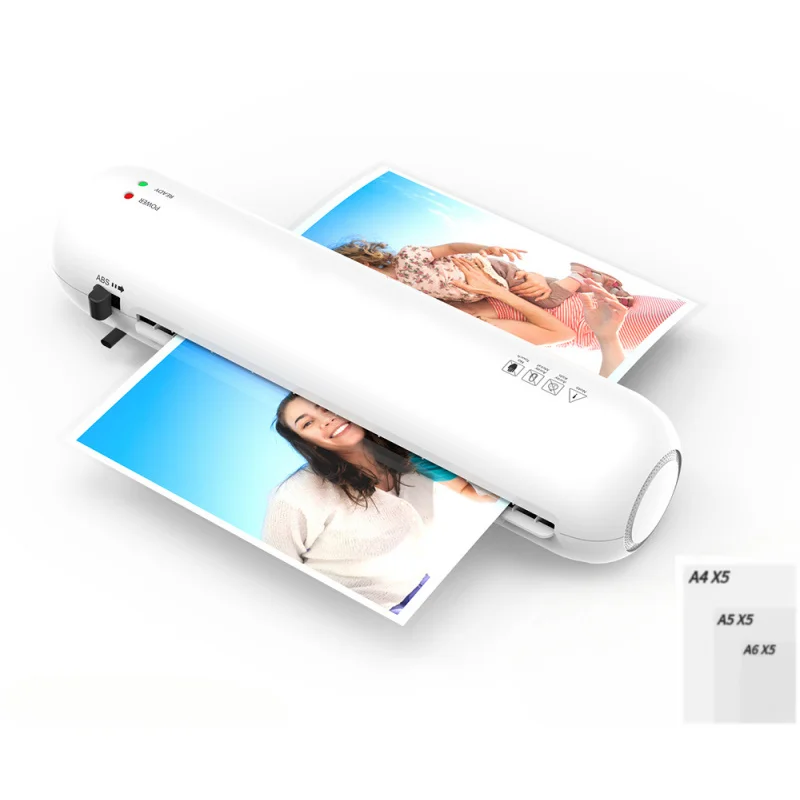 SL280Laminating machine, film laminator, photo laminating machineA4A5A6Document laminating machine
SL280Laminating machine, film laminator, photo laminating machineA4A5A6Document laminating machine