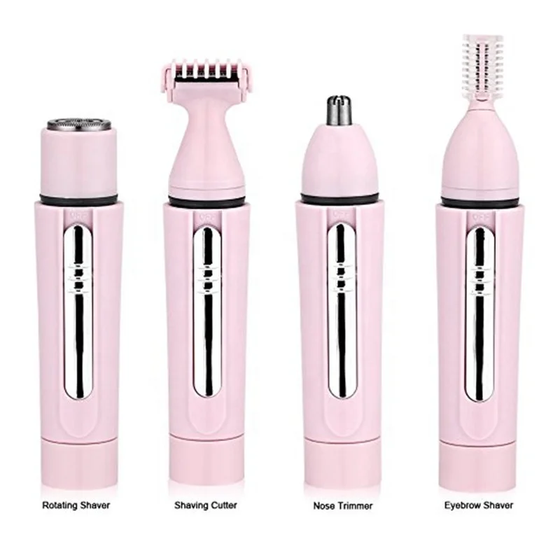 Hot Selling Female Epilator 4 In 1 Eyebrow Trimmer Bikini Nose Hair Trim USB Hair Removal Facial Hair Remover
Hot Selling Female Epilator 4 In 1 Eyebrow Trimmer Bikini Nose Hair Trim USB Hair Removal Facial Hair Remover