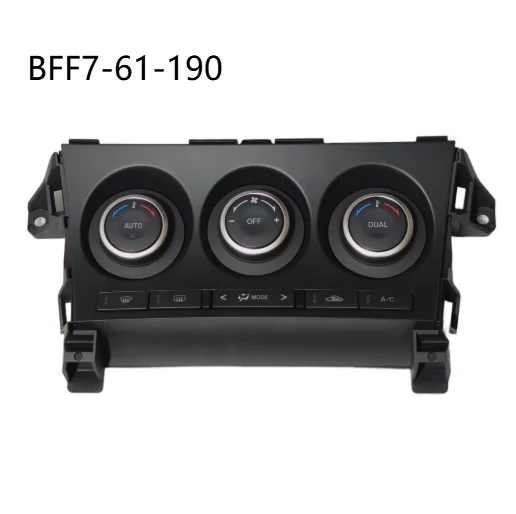 Черная пластиковая ручка переключателя управления кондиционером (OEM номер BFF761190) для MAZDA 3 BL 2007-2013, аксессуары для автомобиля
Черная пластиковая ручка переключателя управления кондиционером (OEM номер BFF761190) для MAZDA 3 BL 2007-2013, аксессуары для автомобиля