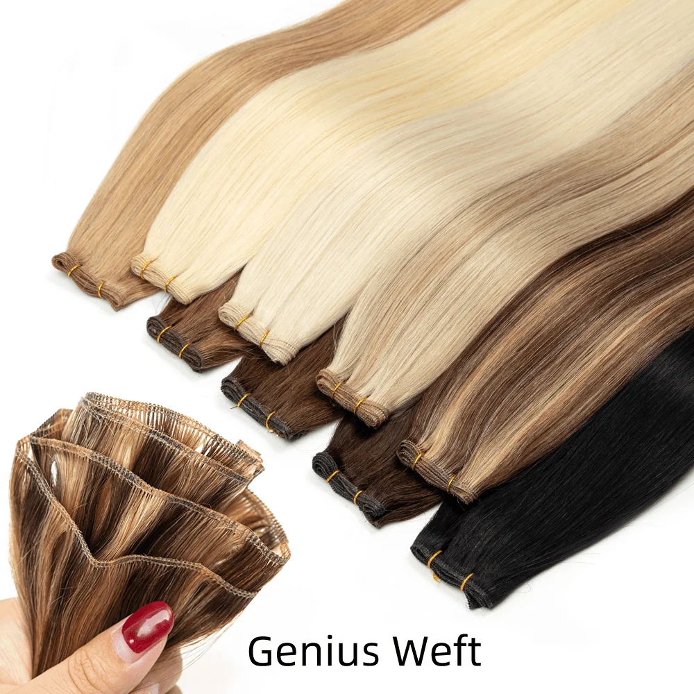Dark Brown Invisible Genius Weft Human Hair Wefts Extensions Straight Lightweight Hair Bundles Natural Thin Seamless Hair Weaves
Dark Brown Invisible Genius Weft Human Hair Wefts Extensions Straight Lightweight Hair Bundles Natural Thin Seamless Hair Weaves