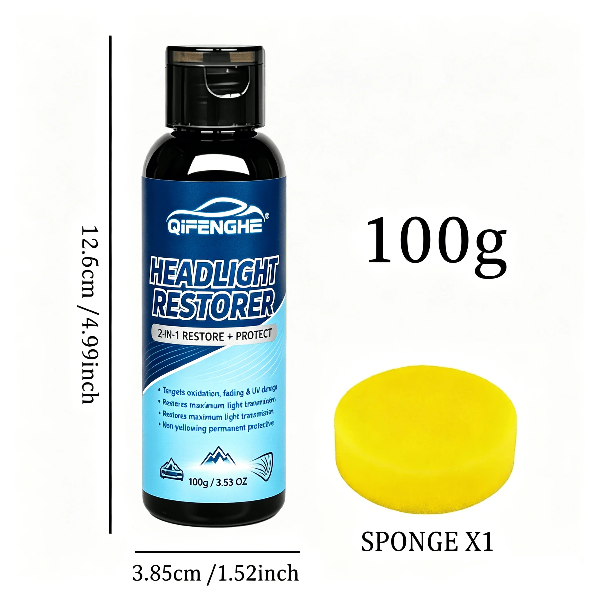 Car Motorcycle Headlight Restoration Polishing Kit Dashboard Scratch Remover Oxidation Cleaner Repair Paste for Car Motorcycle
Car Motorcycle Headlight Restoration Polishing Kit Dashboard Scratch Remover Oxidation Cleaner Repair Paste for Car Motorcycle