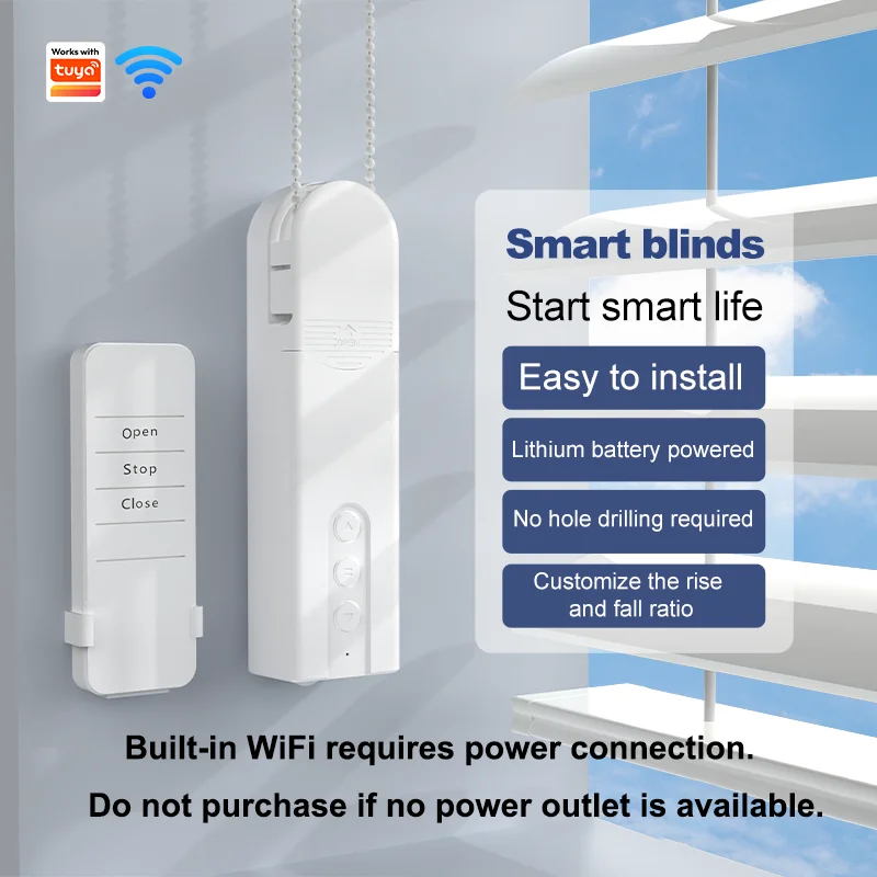 Мотор Smart Curtain WiFi (вилка), электрический драйвер штор, управление приложением/голосом/таймером (без концентратора; Требуется розетка)
Мотор Smart Curtain WiFi (вилка), электрический драйвер штор, управление приложением/голосом/таймером (без концентратора; Требуется розетка)