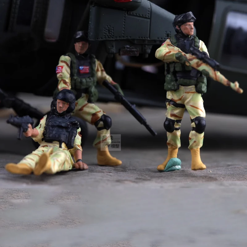 1/72 Scale Delta Force Resin Figures Suitable for Tank and Helicopter Model Scenes Collection Static Display
1/72 Scale Delta Force Resin Figures Suitable for Tank and Helicopter Model Scenes Collection Static Display