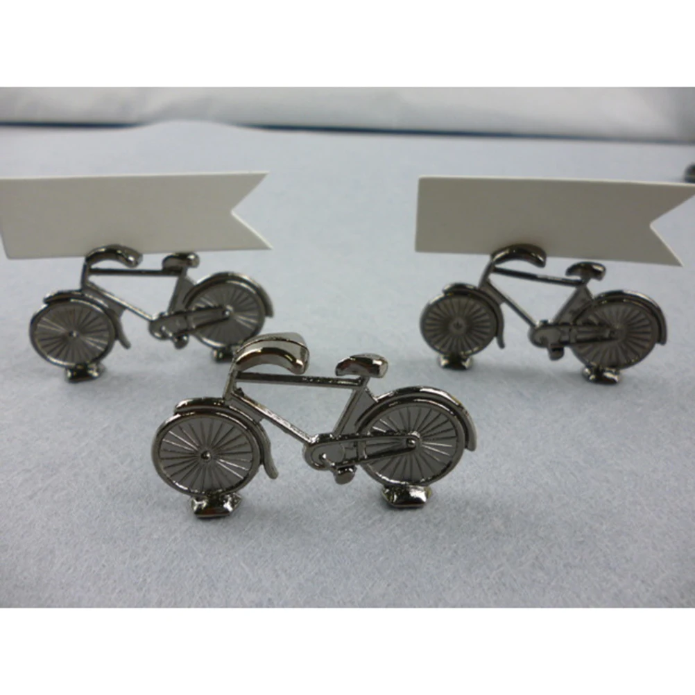 6pcs Bicycle Table Place Cards Clips Elegant Wedding Shape Alloy Clamps Wire Holders for Party Banquet Decor Romantic Scene
6pcs Bicycle Table Place Cards Clips Elegant Wedding Shape Alloy Clamps Wire Holders for Party Banquet Decor Romantic Scene