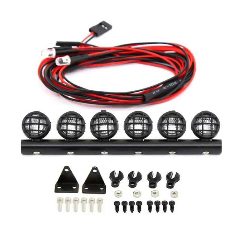 Luggage Rack Lamp Spotlight Carrier Roof Light Headlights For RC Model Climbing Car DIY Accessories Upgrade Parts
Luggage Rack Lamp Spotlight Carrier Roof Light Headlights For RC Model Climbing Car DIY Accessories Upgrade Parts