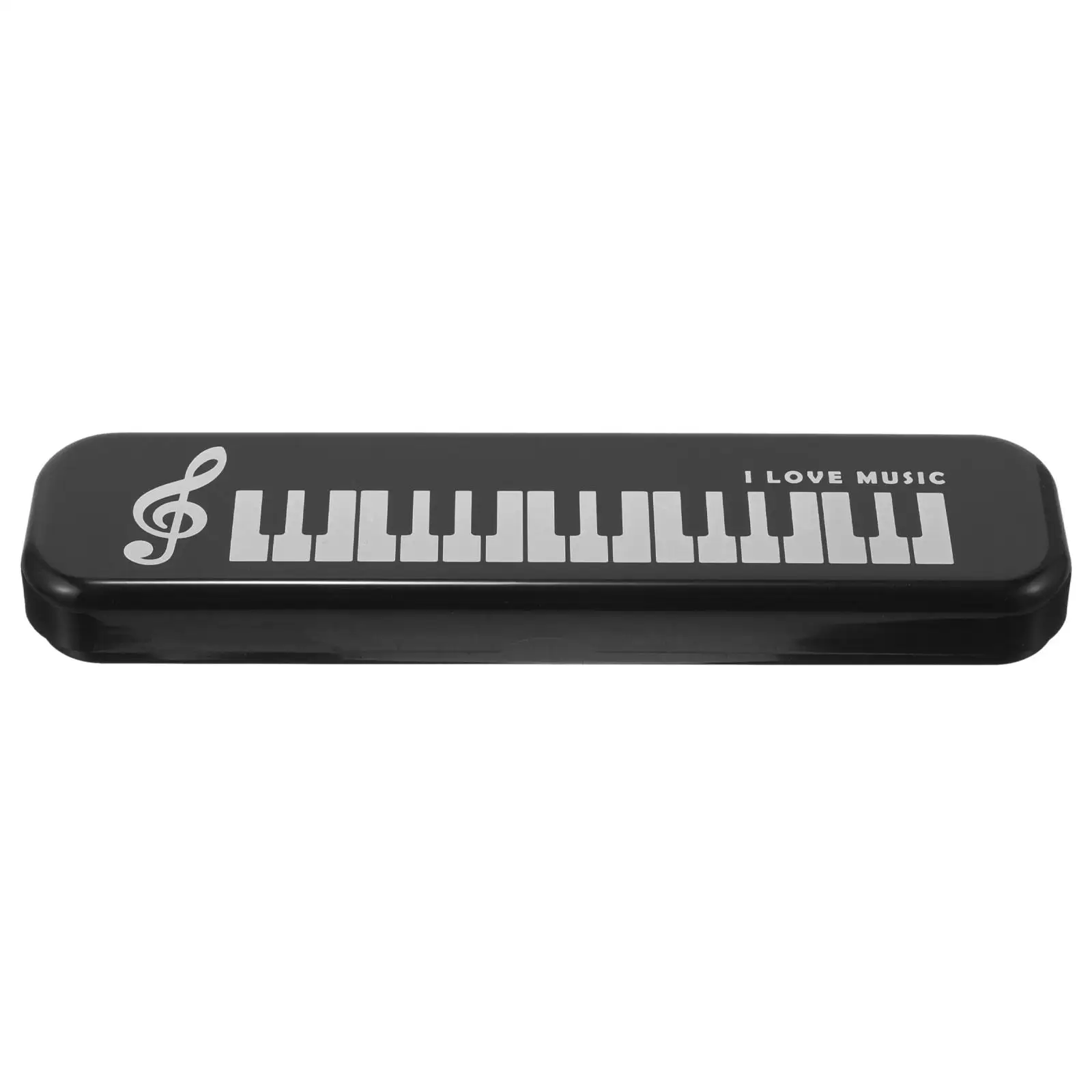Pencil Case Piano Keyboard Stationery Box Clef Notes Black Plastic Storage Office Supplies Large Capacity School
Pencil Case Piano Keyboard Stationery Box Clef Notes Black Plastic Storage Office Supplies Large Capacity School