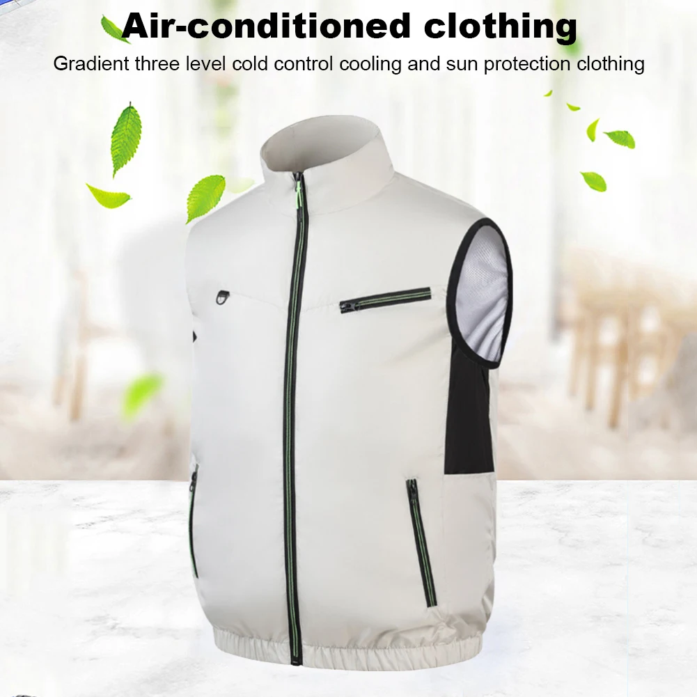 Cooling Vest Ice Fan Vest Breathable Air Conditioner Clothes 3 Gear Wearable Cooling Fan Vest for Summer Camping Fishing
Cooling Vest Ice Fan Vest Breathable Air Conditioner Clothes 3 Gear Wearable Cooling Fan Vest for Summer Camping Fishing