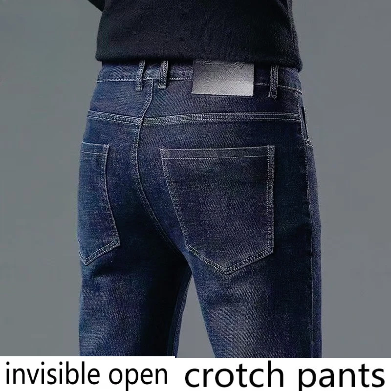 Invisible Zipper Crotch Pants 2026 Spring and Summer Men's Denim Business Casual Loose Straight Clothing Thin Fashion Jean
Invisible Zipper Crotch Pants 2026 Spring and Summer Men's Denim Business Casual Loose Straight Clothing Thin Fashion Jean