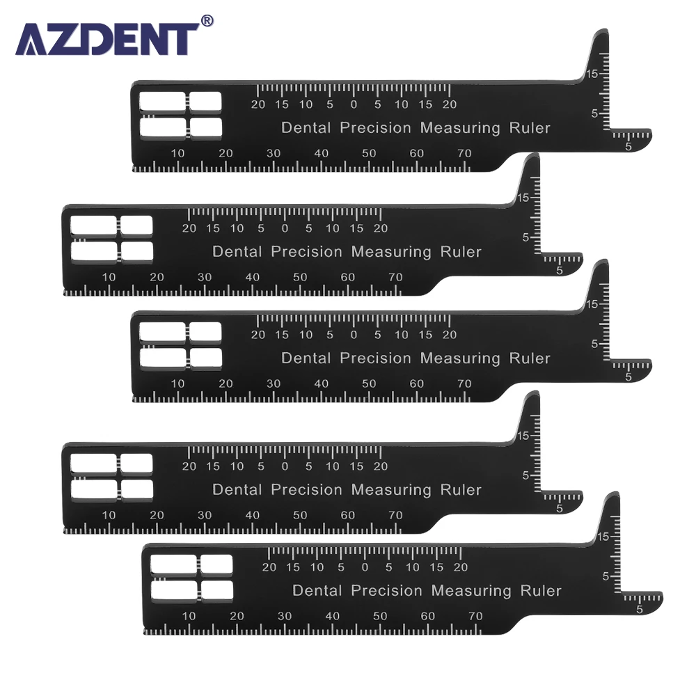 AZDENT 5 шт. стоматологическая прецизионная мульти-измерительная линейка, медицинский инструмент, измерительные весы, эндодонтические инструменты, стоматология
AZDENT 5 шт. стоматологическая прецизионная мульти-измерительная линейка, медицинский инструмент, измерительные весы, эндодонтические инструменты, стоматология
