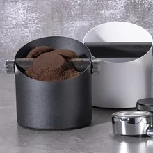 Stainless Steel Knock Box, Coffee Grounds Knock Box with Removable Knocking Rod Shock, Non-slip Base(White/Black)
Stainless Steel Knock Box, Coffee Grounds Knock Box with Removable Knocking Rod Shock, Non-slip Base(White/Black)