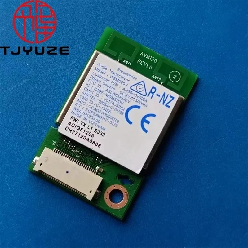 AH59-02746A For Soundbar Electronics Audio Transceiver HW-Q600B Q610B M450 M460 M550 N360 Q70R Bluetooth Speaker Modular
AH59-02746A For Soundbar Electronics Audio Transceiver HW-Q600B Q610B M450 M460 M550 N360 Q70R Bluetooth Speaker Modular