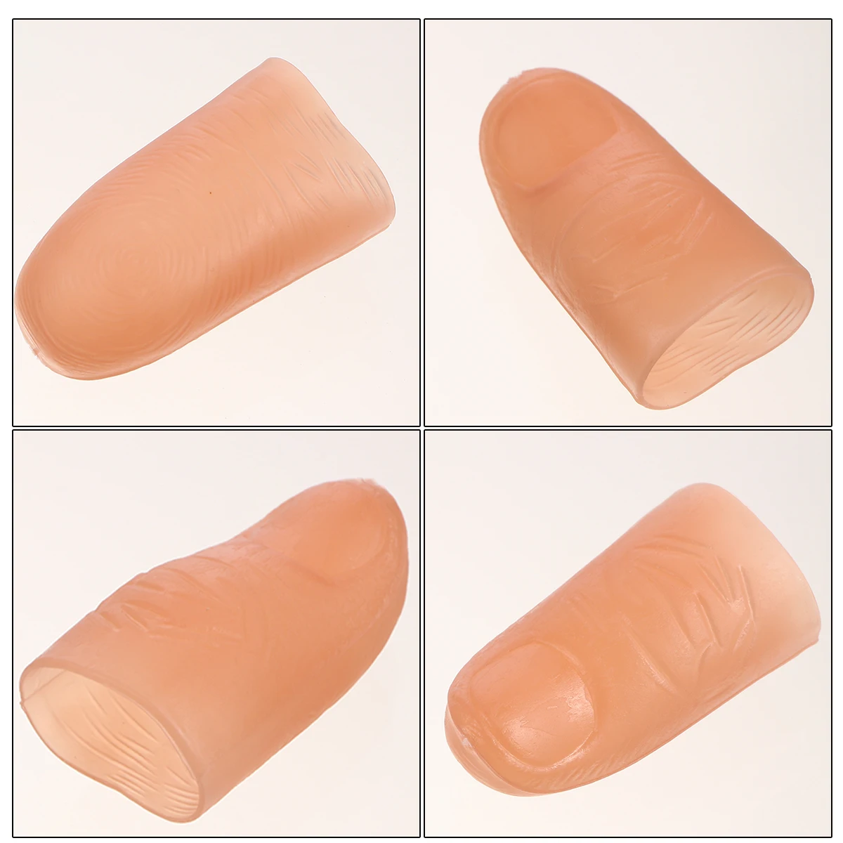 8 Sets Glowing Finger Lamp Halloween Props Simulated Thumb Trick Light Lights LED
8 Sets Glowing Finger Lamp Halloween Props Simulated Thumb Trick Light Lights LED