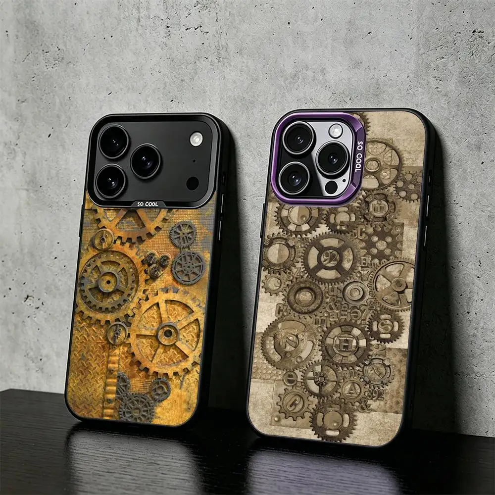 S-Steampunk Gear Mechanical COOL Phone Case For iPhone 17,16,15,14,13,12,11 Plus,Pro Max,XS,Colored silver phone case
S-Steampunk Gear Mechanical COOL Phone Case For iPhone 17,16,15,14,13,12,11 Plus,Pro Max,XS,Colored silver phone case