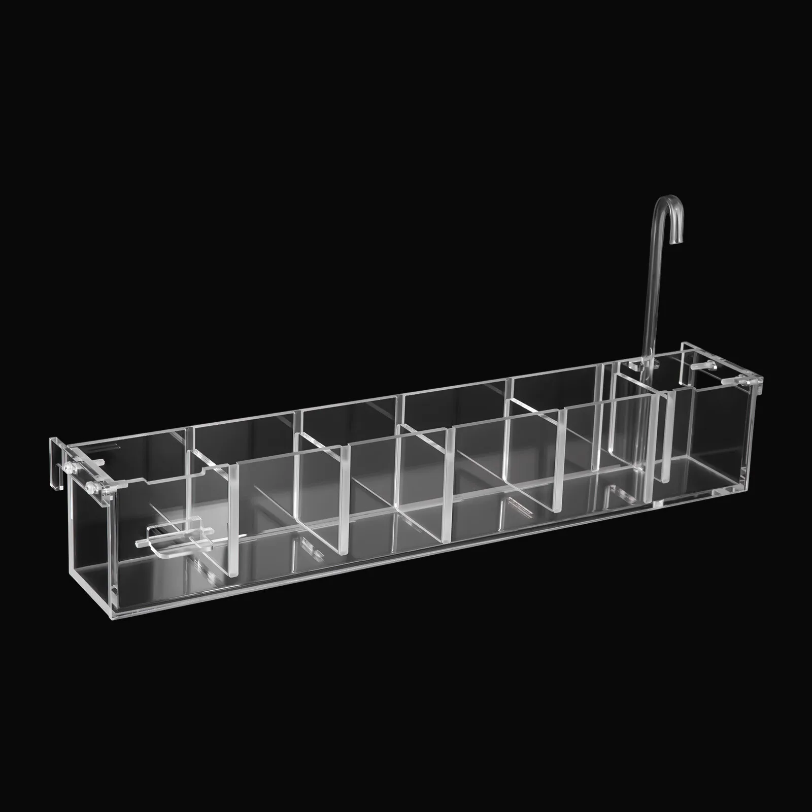 6 Grids 45*7*8cm Acrylic Rectangular External Hang on Filter Box for Thickness Less Than 10mm Clear Hanging Aquarium Fish Tank
6 Grids 45*7*8cm Acrylic Rectangular External Hang on Filter Box for Thickness Less Than 10mm Clear Hanging Aquarium Fish Tank