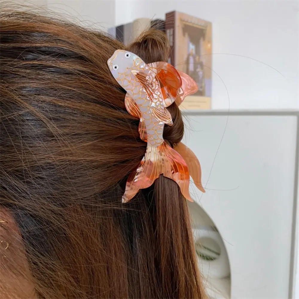 Hairpin Ocean Koi Hair Clip Large Shark Clip Acetic Acid Hair Claw Hair Accessories Korean Style Headwear Fish Grab Clip Female
Hairpin Ocean Koi Hair Clip Large Shark Clip Acetic Acid Hair Claw Hair Accessories Korean Style Headwear Fish Grab Clip Female