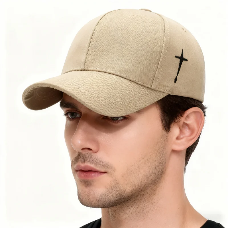4-Color Adjustable Vintage Baseball Cap with Cross Embroidery - Breathable, Elastic, Casual Dad Hat for All Seasons, & Navy
4-Color Adjustable Vintage Baseball Cap with Cross Embroidery - Breathable, Elastic, Casual Dad Hat for All Seasons, & Navy