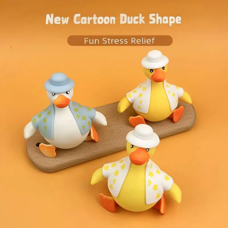 New Cartoon Duck Shape Slow Rising Squishy Squeeze Toy TPR Soft Reusable Stress Relief Fidget Ball Gifts For Kids Adults(Random Color)
New Cartoon Duck Shape Slow Rising Squishy Squeeze Toy TPR Soft Reusable Stress Relief Fidget Ball Gifts For Kids Adults(Random Color)