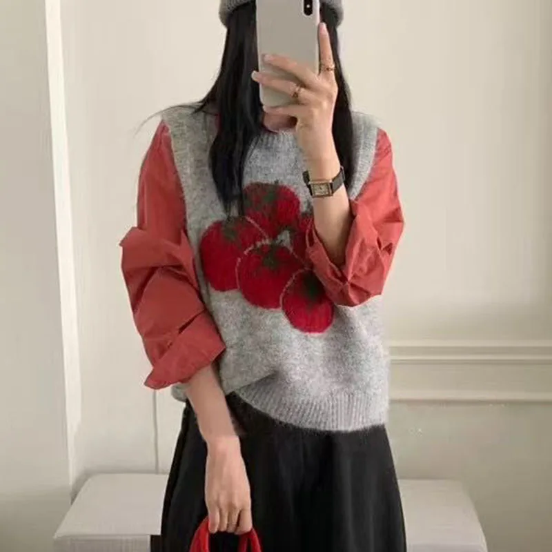 Korean Sle Svel Knitted Sweater Women's Faion Lazy Sle 2025 New Simple oulder Basic Small Loose Fit Soft
Korean Sle Svel Knitted Sweater Women's Faion Lazy Sle 2025 New Simple oulder Basic Small Loose Fit Soft