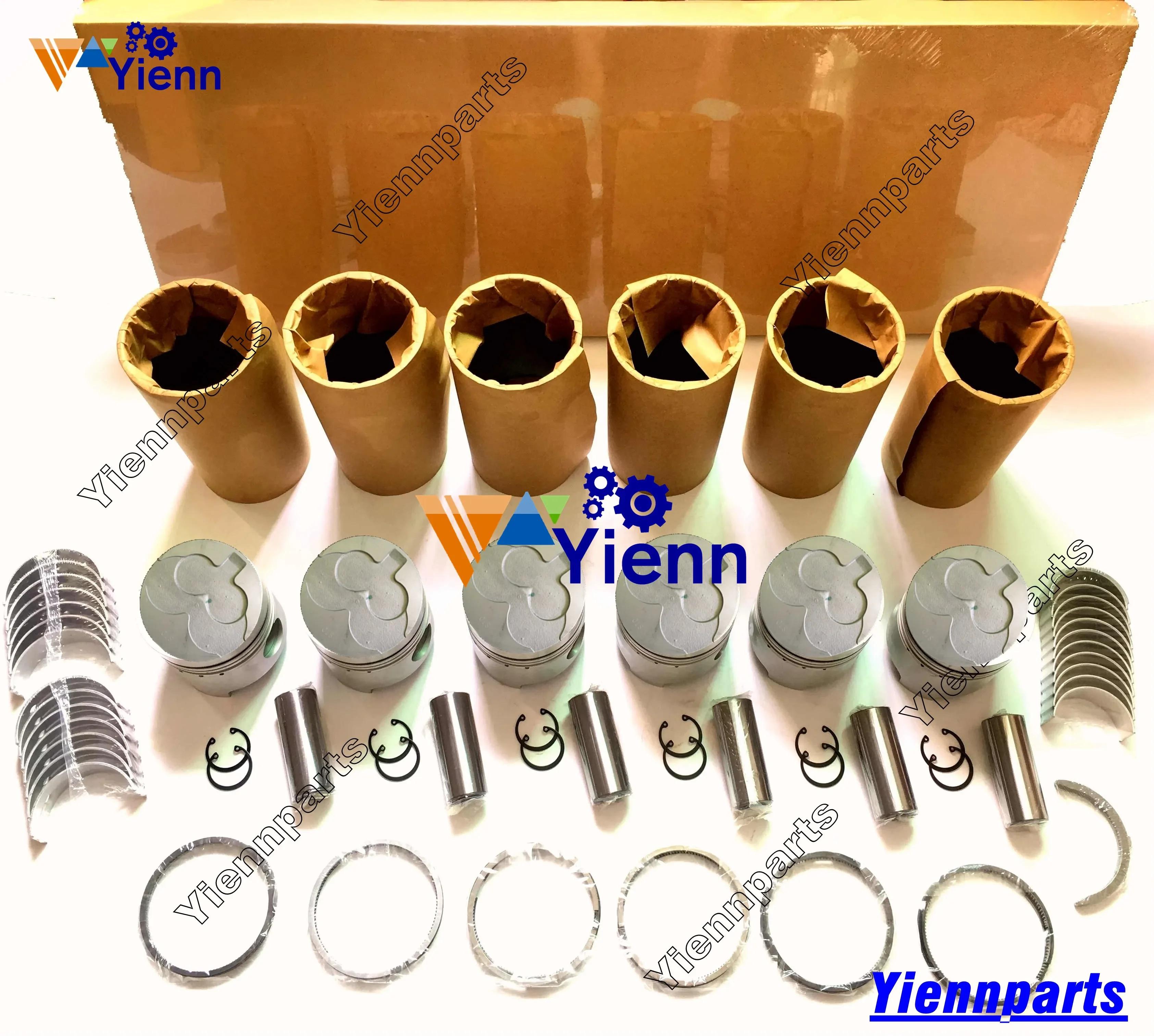 Для NISSAN SD33 Комплект для капитального ремонта двигателя Комплект прокладок вкладыша поршневого кольца Подходит для YF03 MF03 FD006 Запасные части для дизельного двигателя вилочного погрузчика
Для NISSAN SD33 Комплект для капитального ремонта двигателя Комплект прокладок вкладыша поршневого кольца Подходит для YF03 MF03 FD006 Запасные части для дизельного двигателя вилочного погрузчика