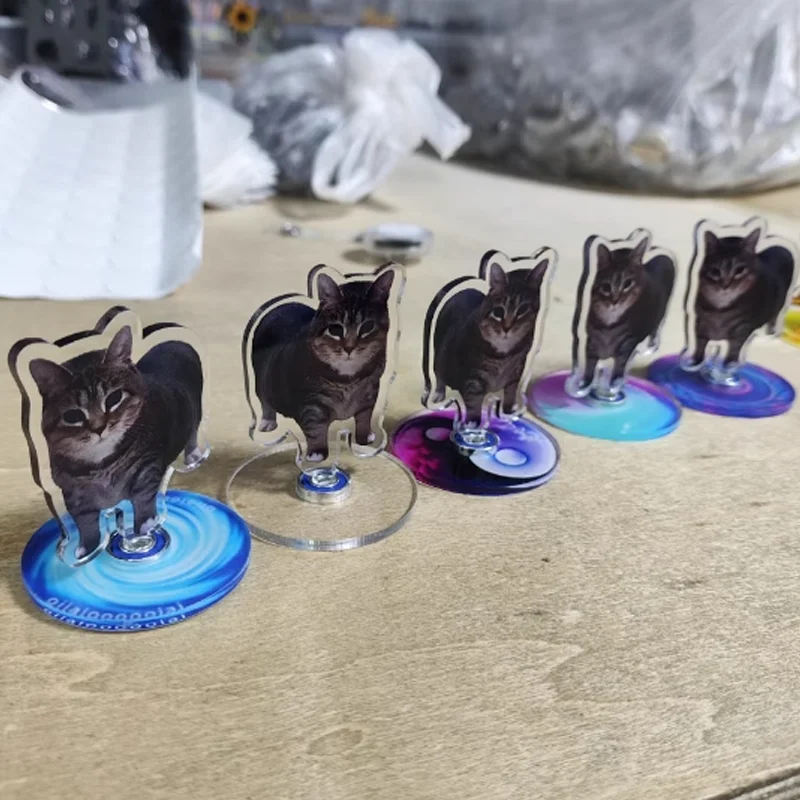 Creative Oiiaioo Meme Cat Pattern Acrylic Rotating Stands Desk Decoration Ornaments Home Accessories Decor Car Adults Gift
Creative Oiiaioo Meme Cat Pattern Acrylic Rotating Stands Desk Decoration Ornaments Home Accessories Decor Car Adults Gift