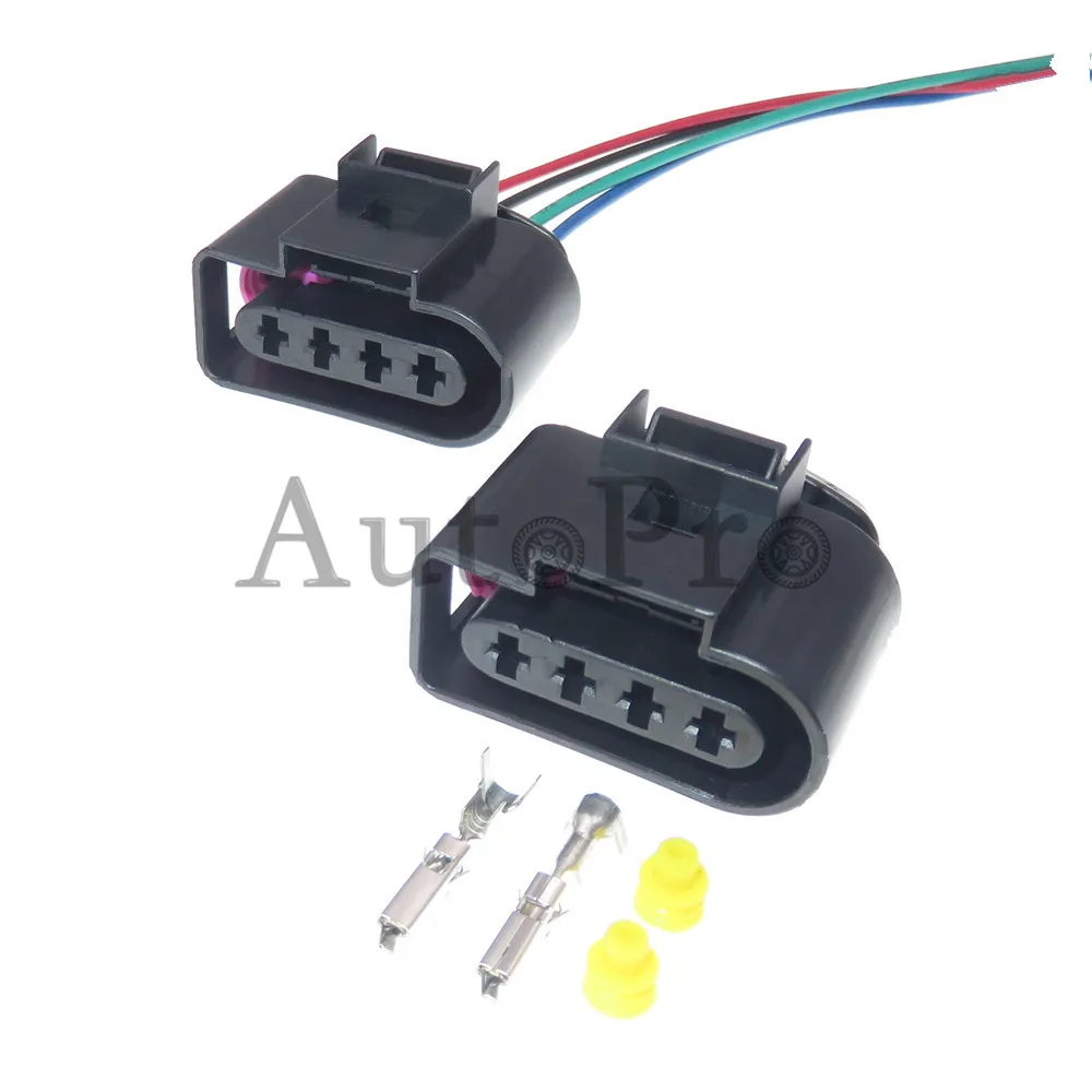 1 Set 4 Hole 4B0973724 4B0 973 724 Auto Waterproof Plug AC Assembly Ignition Coil Cable Harness Socket With Pins For VW
1 Set 4 Hole 4B0973724 4B0 973 724 Auto Waterproof Plug AC Assembly Ignition Coil Cable Harness Socket With Pins For VW
