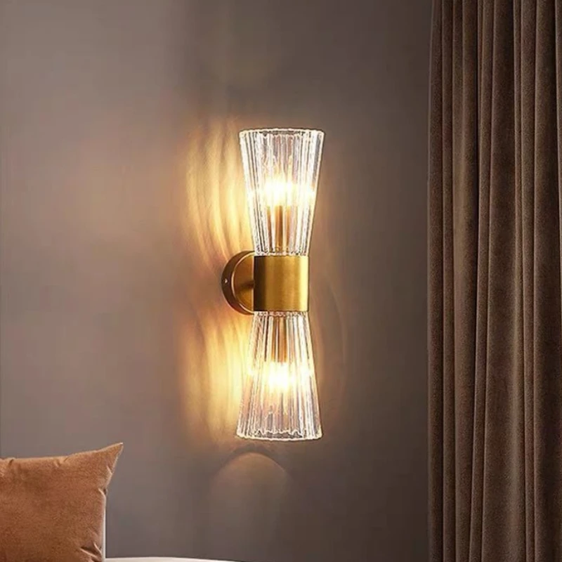Minimalist Crystal Wall Lamp Bedroom Bedside Lamp Luxury Living Room Background Wall Corridor Decoration Indoor Lighting Fixture
Minimalist Crystal Wall Lamp Bedroom Bedside Lamp Luxury Living Room Background Wall Corridor Decoration Indoor Lighting Fixture