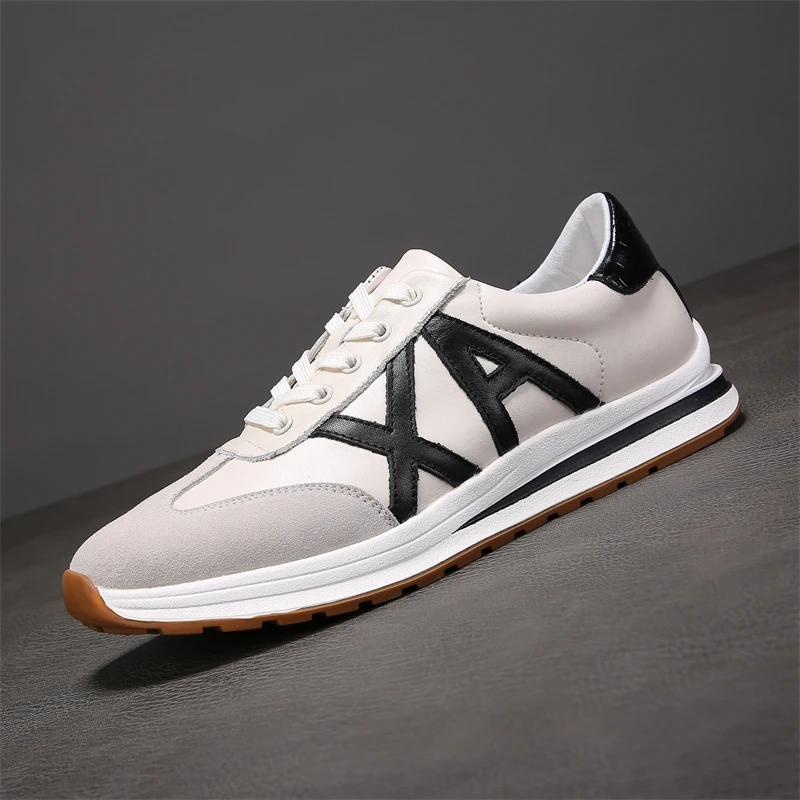 Comfortable fashion classic top layer cowhide fashion casual men's trendy sneakers with pigskin inner high-quality summer
Comfortable fashion classic top layer cowhide fashion casual men's trendy sneakers with pigskin inner high-quality summer