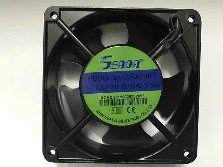 NEW FOR SEADA 12038 SA1238A2HBT AC220-240V 0.09A Cooling fan
NEW FOR SEADA 12038 SA1238A2HBT AC220-240V 0.09A Cooling fan