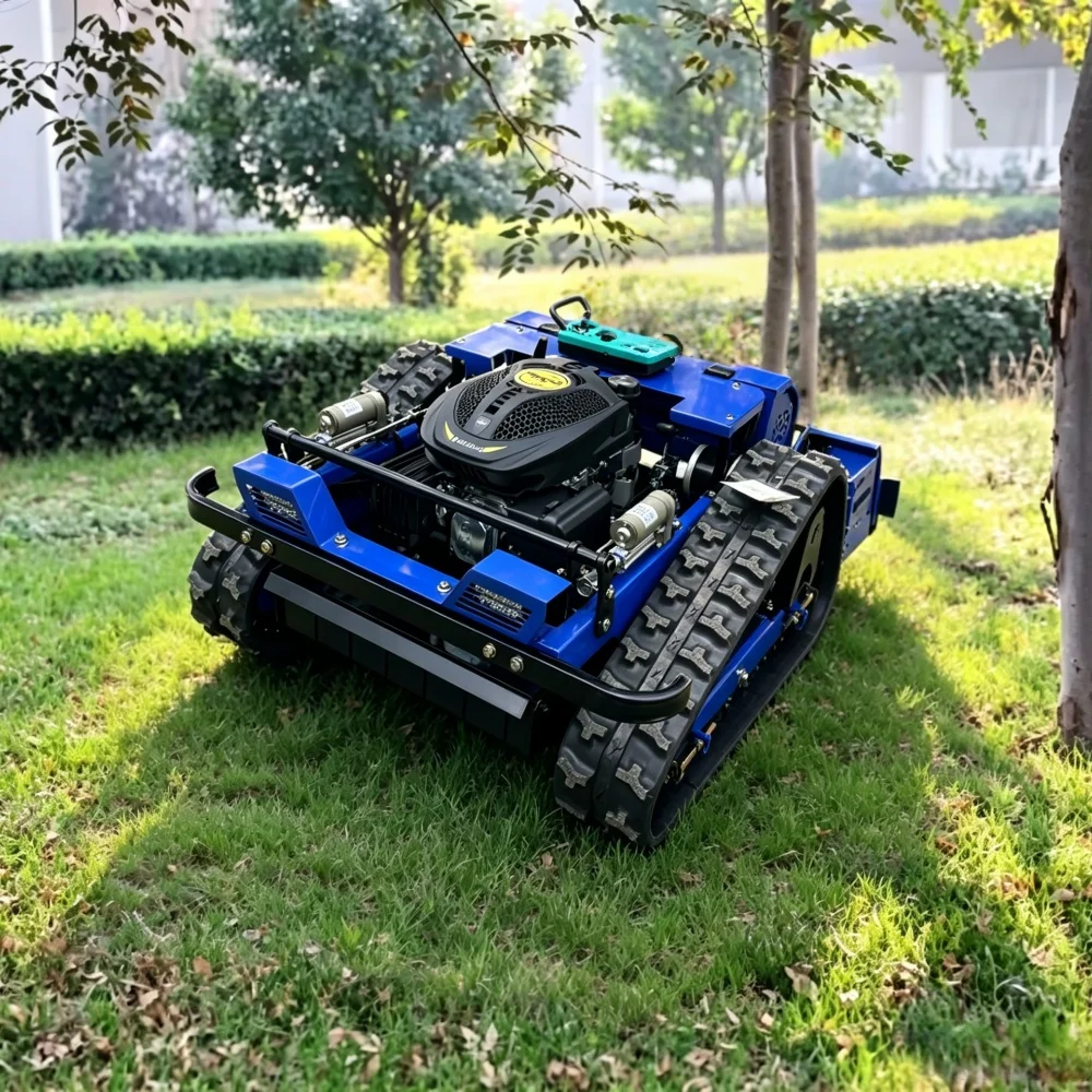 Tracked Lawn Mower Automatic Remote Control Prune Agriculture Weeding Robot High Efficiency Business Garden
Tracked Lawn Mower Automatic Remote Control Prune Agriculture Weeding Robot High Efficiency Business Garden