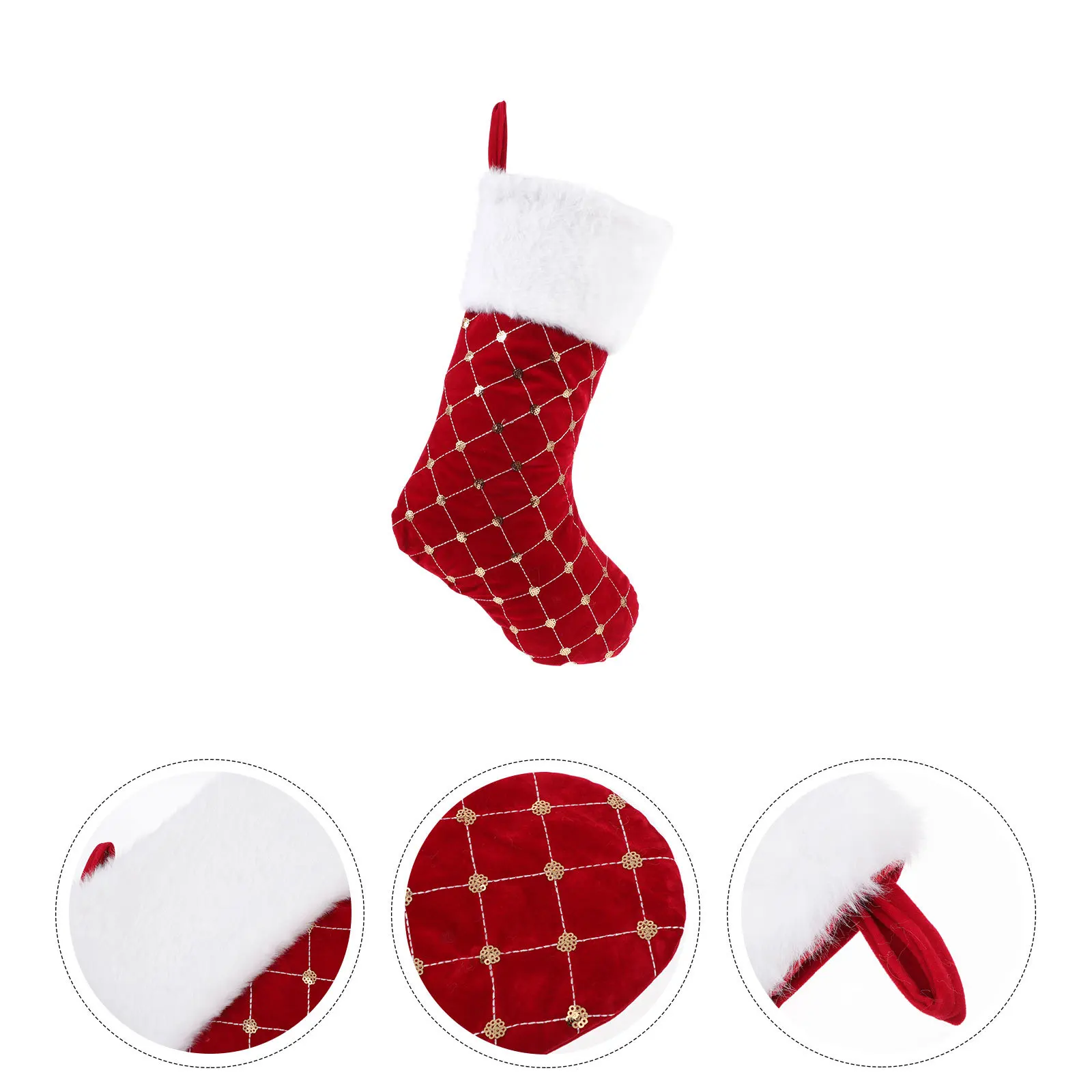 1Pcs Christmas Sock Candy Bag Bright Plaid Size Candy Biscuit Gift Storage for Xmas Tree Fireplace Hanging Decor
1Pcs Christmas Sock Candy Bag Bright Plaid Size Candy Biscuit Gift Storage for Xmas Tree Fireplace Hanging Decor