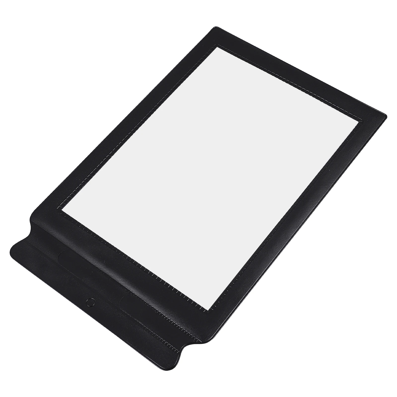 Handheld Magnifier Lightweight PVC Full Page Black Frame Reading Glasses Portable Amplifier Large Sheet Flexible Long Use Easily
Handheld Magnifier Lightweight PVC Full Page Black Frame Reading Glasses Portable Amplifier Large Sheet Flexible Long Use Easily