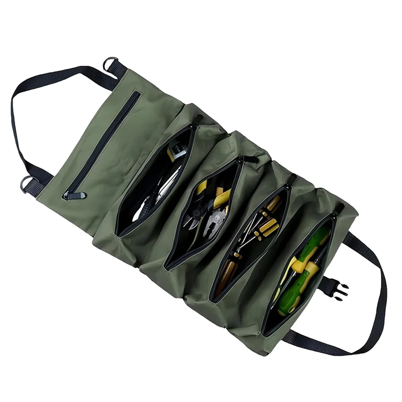 Водонепроницаемая сумка для инструментов из ткани Оксфорд, сверхмощный органайзер для инструментов, портативная сумка для хранения на молнии
Водонепроницаемая сумка для инструментов из ткани Оксфорд, сверхмощный органайзер для инструментов, портативная сумка для хранения на молнии