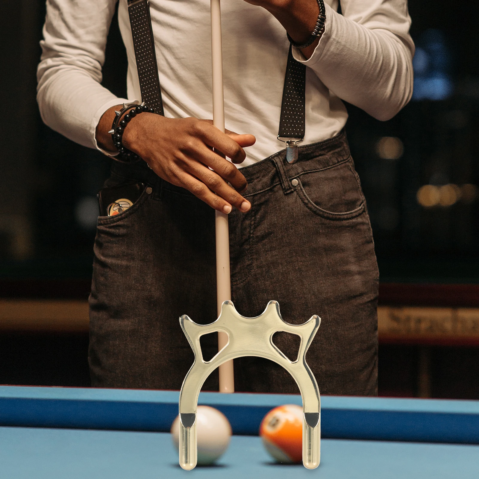 Pool Bridge High Fork Reusable Stick Holder Golden Cue Holders Billiard St Head Copper Cross Metal Long Lasting Anti Rust
Pool Bridge High Fork Reusable Stick Holder Golden Cue Holders Billiard St Head Copper Cross Metal Long Lasting Anti Rust