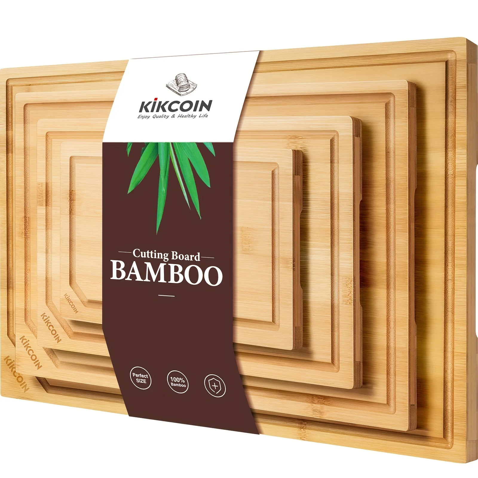 4pcs Extra Large Kitchen Bamboo Cutting Board Set, Heavy Duty with Juice Grooves, Chopping Board Set for Meat, Vegetables, Cheese.Essential Kitchen Tools.Family, Friends. Holiday Party.Memorial Day, Spring Essentials, Mother's Day Gift
4pcs Extra Large Kitchen Bamboo Cutting Board Set, Heavy Duty with Juice Grooves, Chopping Board Set for Meat, Vegetables, Cheese.Essential Kitchen Tools.Family, Friends. Holiday Party.Memorial Day, Spring Essentials, Mother's Day Gift