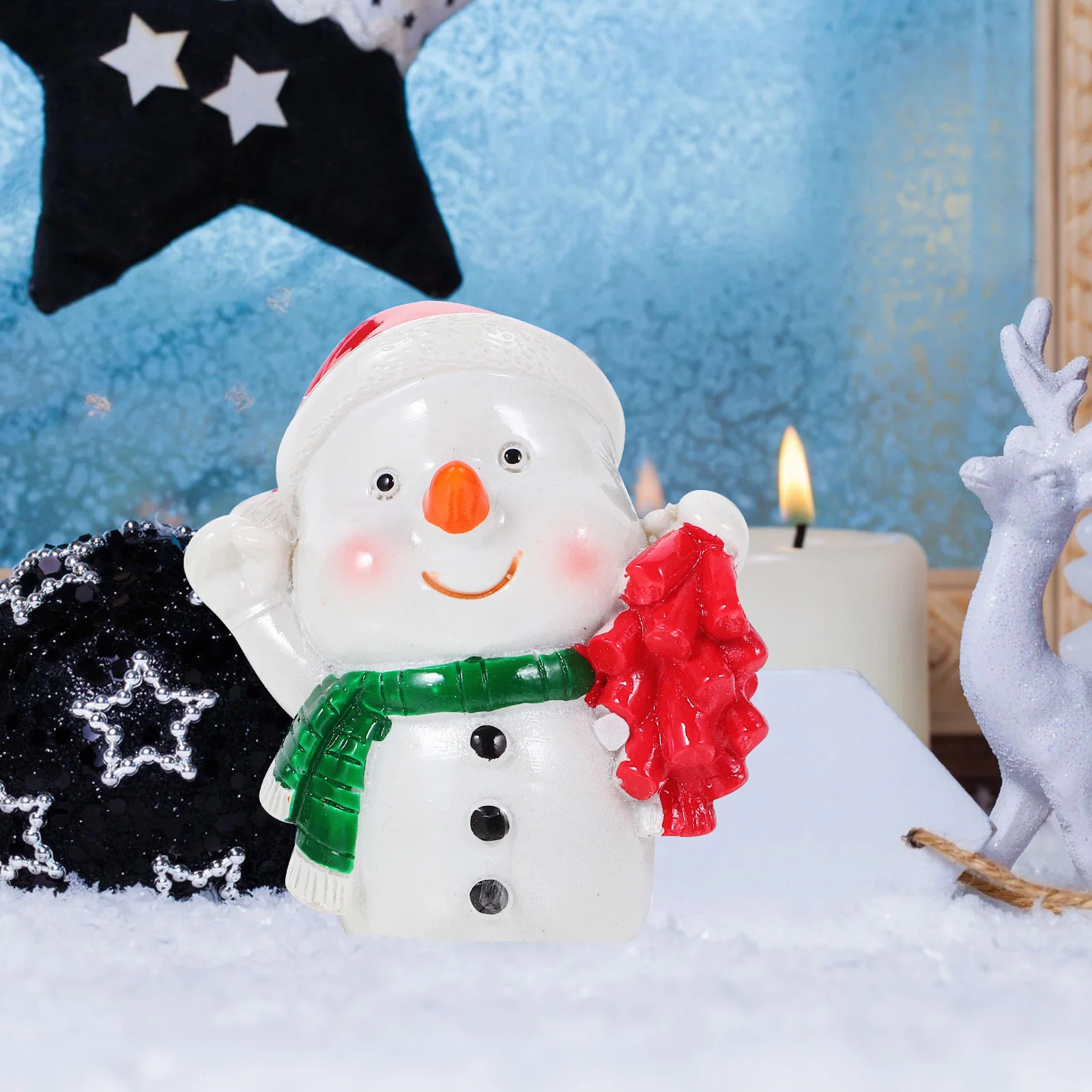 Christmas Resin Snowman Decoration Durable Xmas Landscape Ornament Indoor Outdoor Holiday Decor Christmas Decorations
Christmas Resin Snowman Decoration Durable Xmas Landscape Ornament Indoor Outdoor Holiday Decor Christmas Decorations