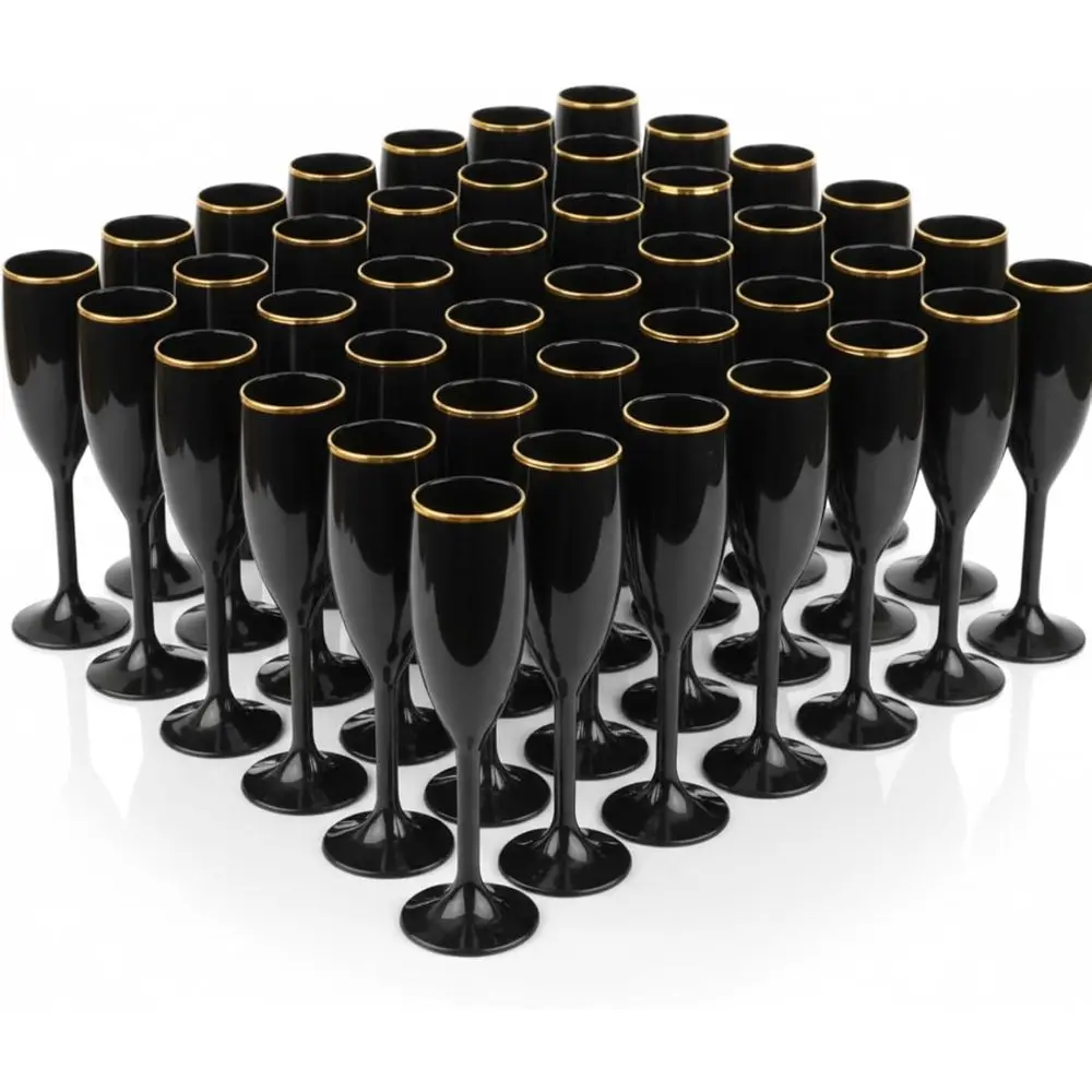 40 Pcs Champagne lutes Bulk 6 oz Chrisas Acrylic Wine Glasses Toasting Goblet Unbreakable Plastic High Stem Champagne Cups or We
40 Pcs Champagne lutes Bulk 6 oz Chrisas Acrylic Wine Glasses Toasting Goblet Unbreakable Plastic High Stem Champagne Cups or We